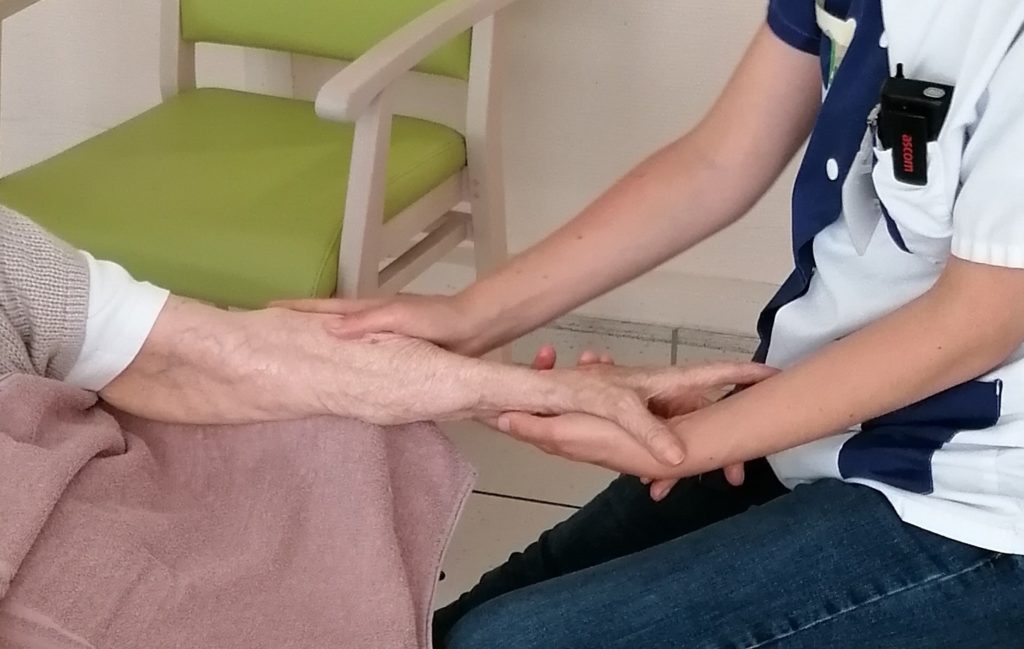 massage personnes âgées